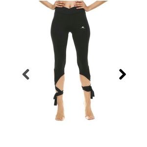 Brand new ballerina tie up leggings